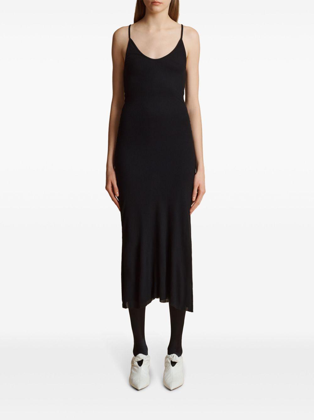 Stretch Jersey Body-Con Midi Dress Product Image