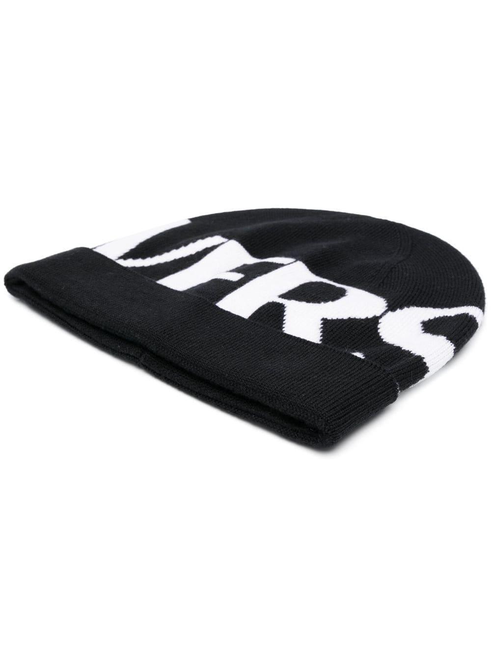 Hat With Logo In Black Product Image