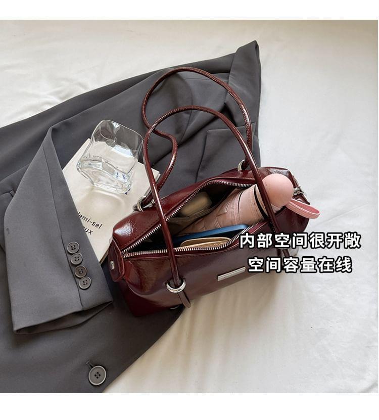 Faux Leather Tote Bag Product Image