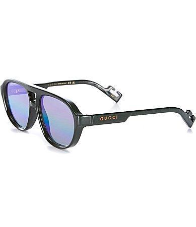 Gucci Mens Gg1239s 58mm Navigator Mountain Sunglasses Product Image