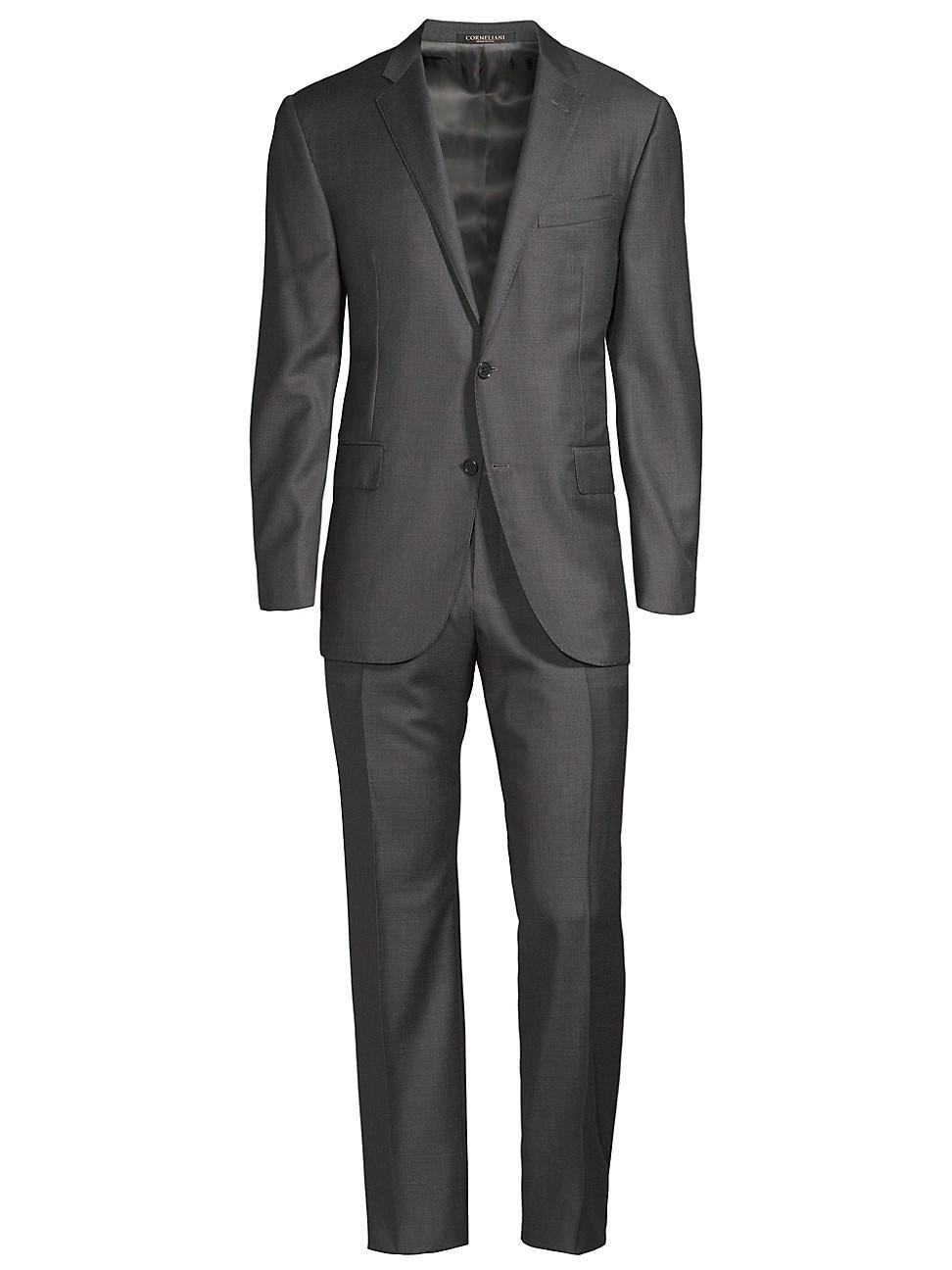 Mens Classic Wool Suit Product Image