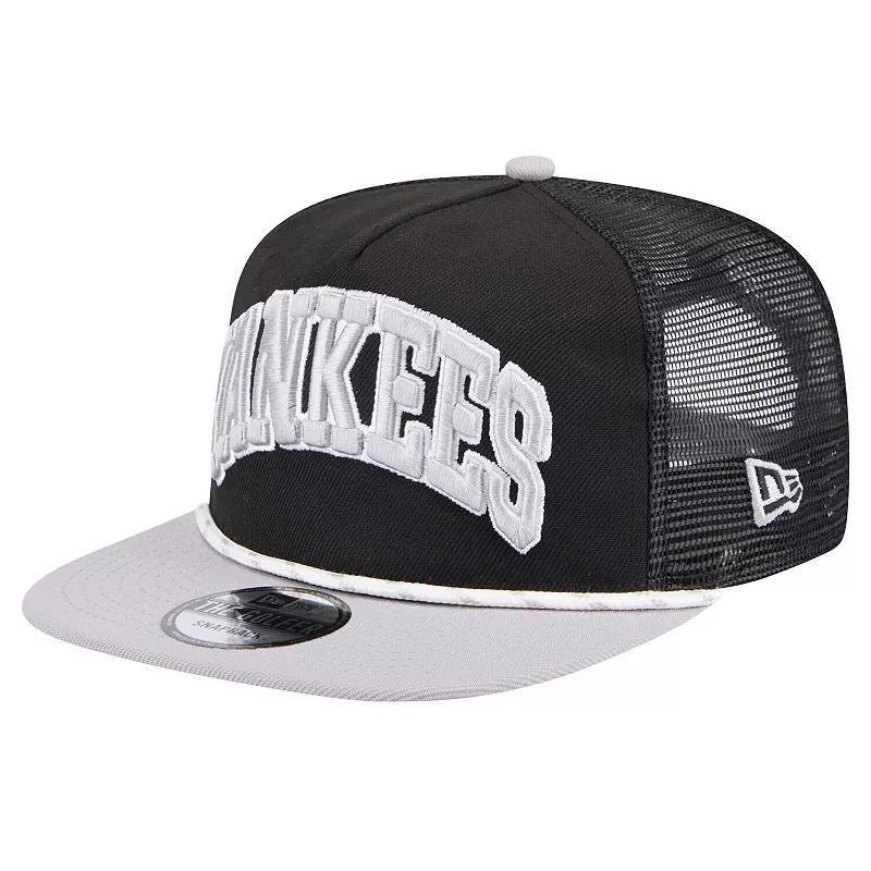 Mens New Era New York Yankees Throwback Meshback Golfer Hat Product Image