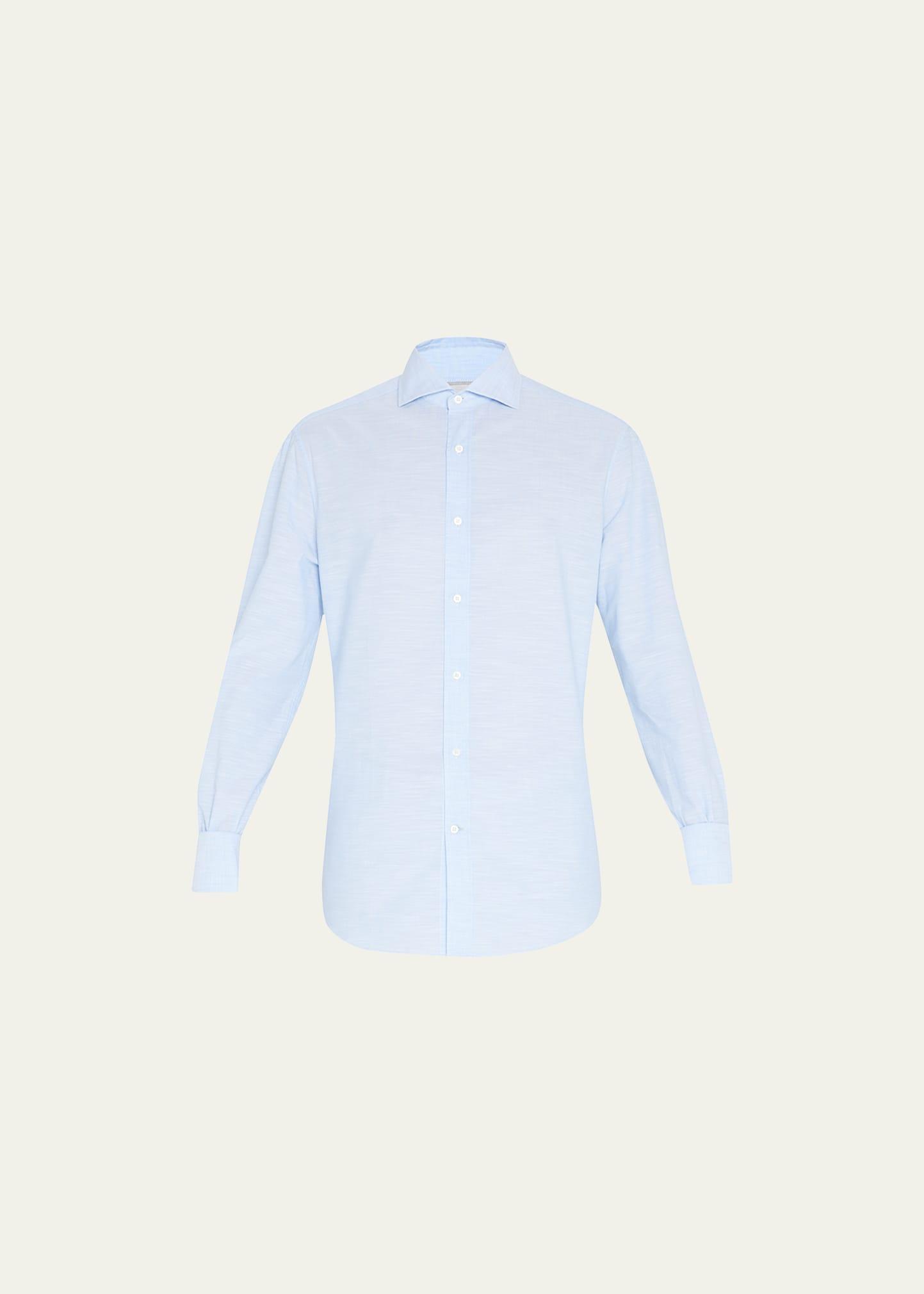 Mens Cotton Oxford Sport Shirt Product Image