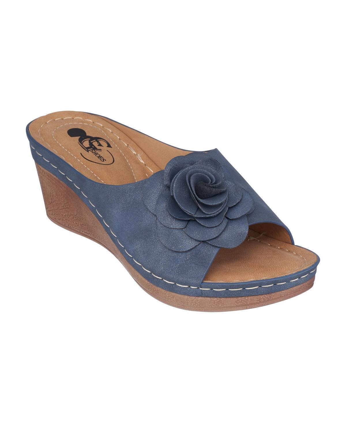 Gc Shoes Tokyo Floral Wedge Sandal Product Image