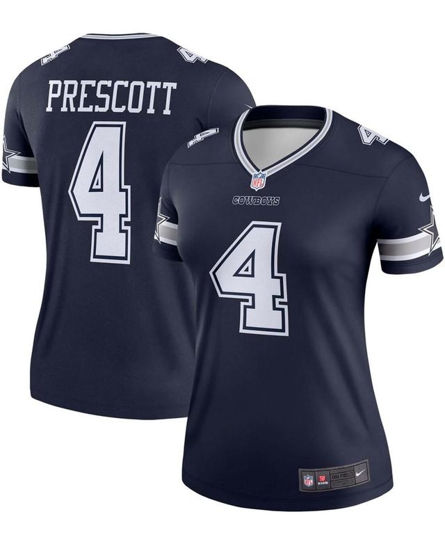 Womens Nike Dak Prescott Dallas Cowboys Color Rush Legend Player Jersey Product Image