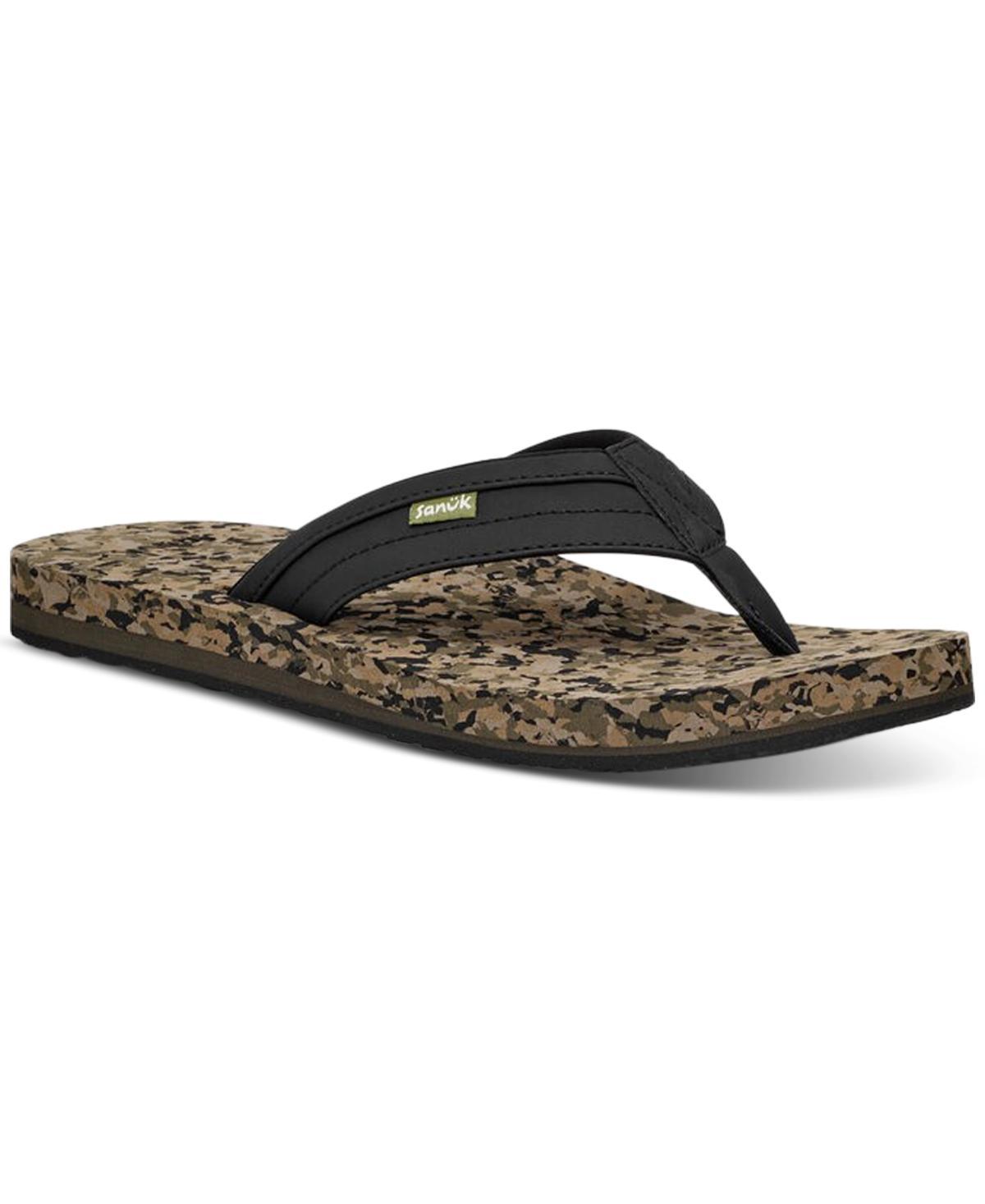 Sanuk Mens Ziggy Flip-Flop Sandals Product Image