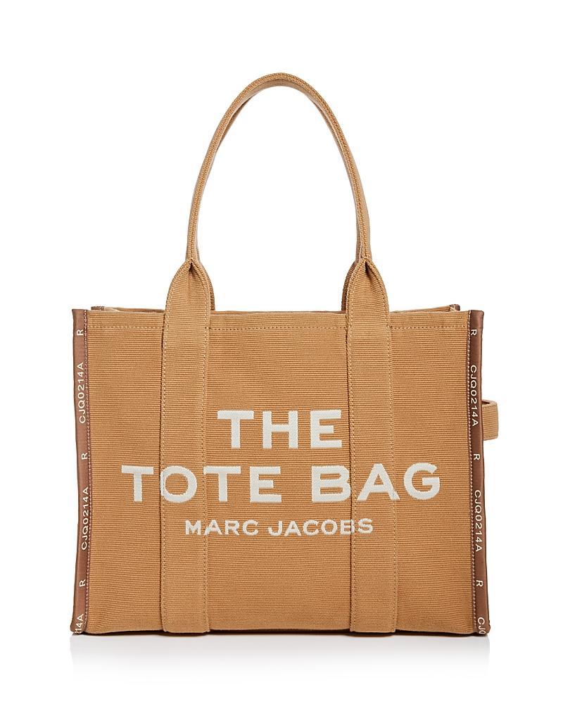 Marc Jacobs The Jacquard Tote Bag (Warm Sand) Tote Handbags Product Image