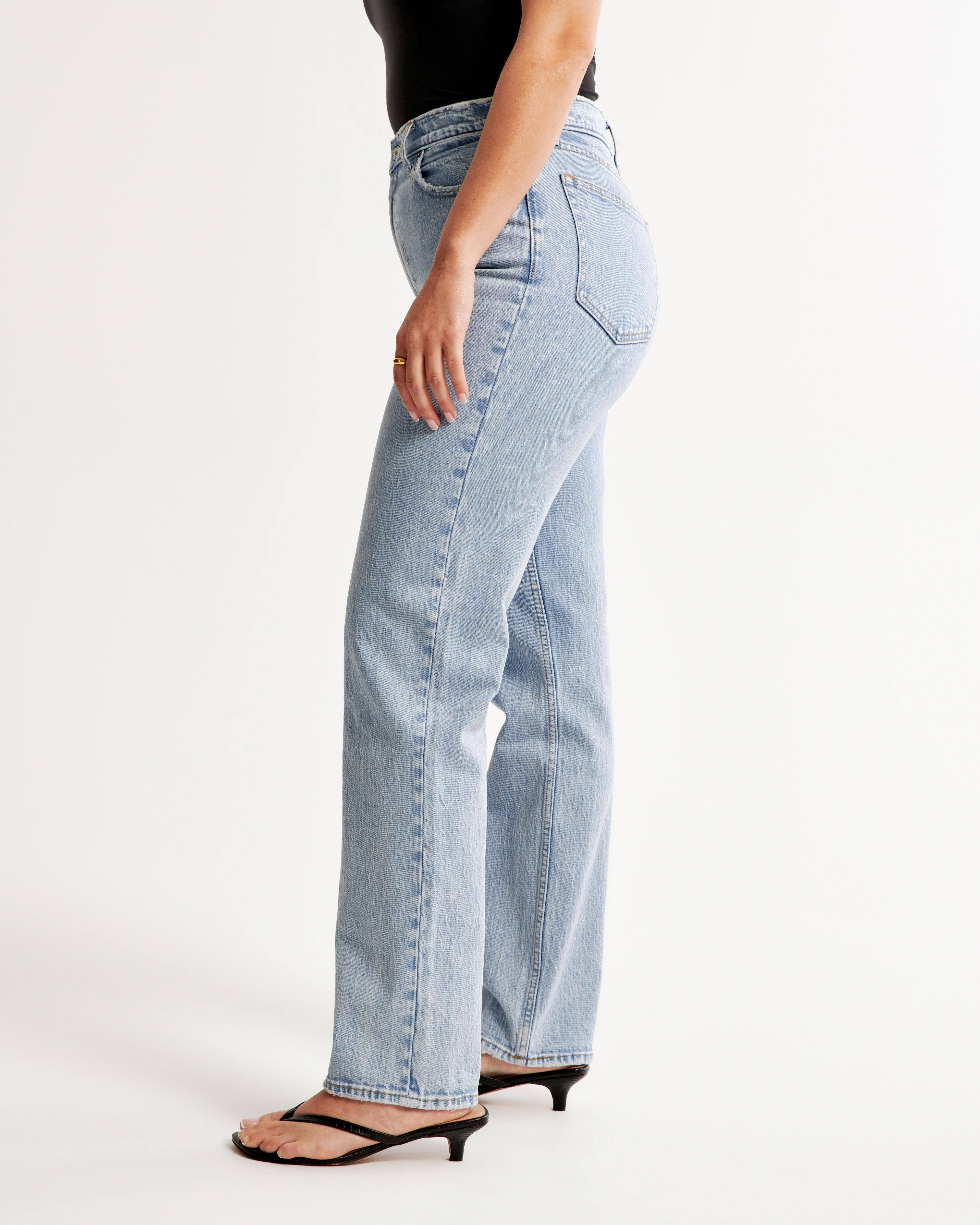 Curve Love Ultra High Rise 90s Straight Jean Product Image