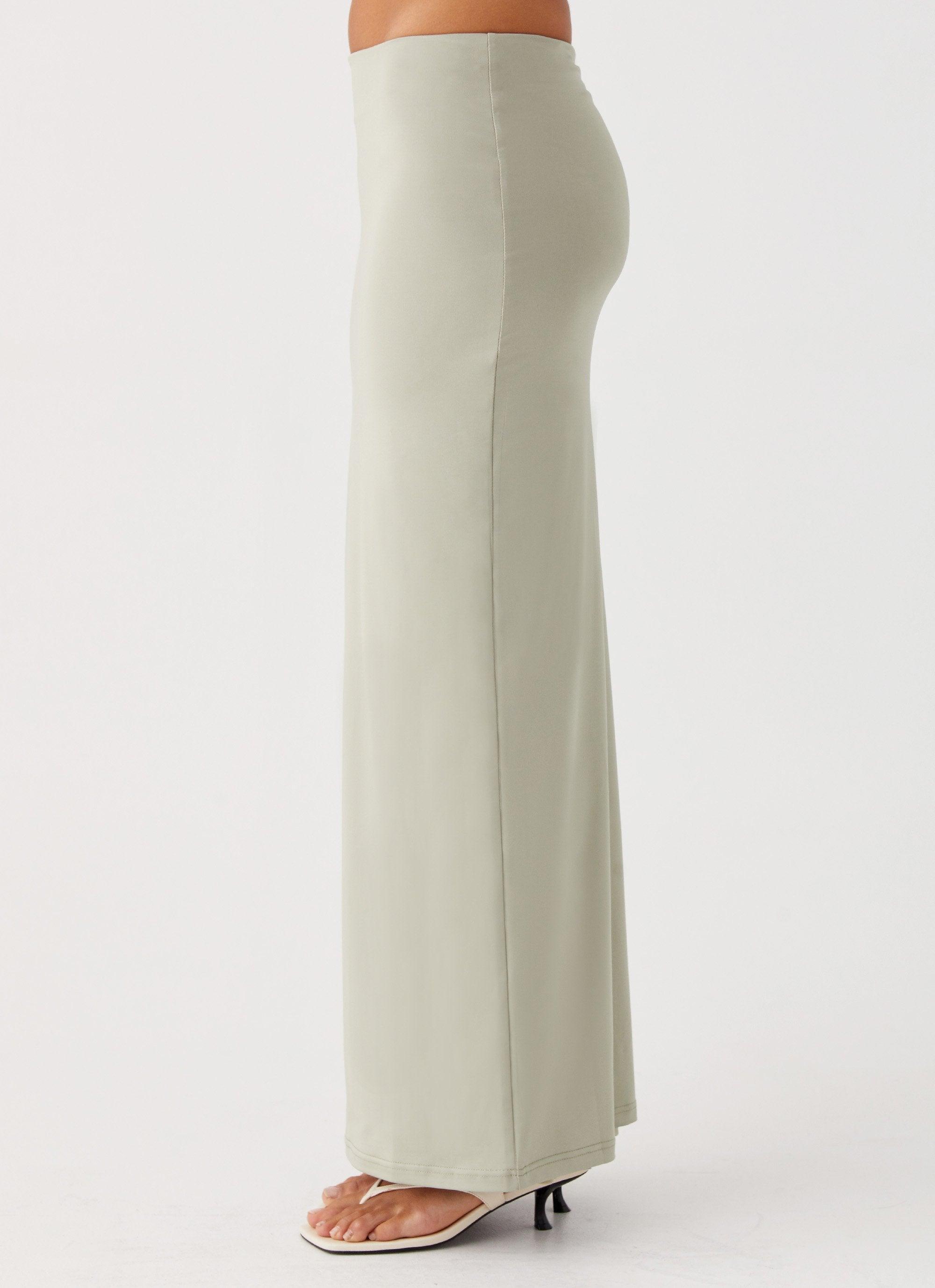 Solace Soul Maxi Skirt - Sage Product Image