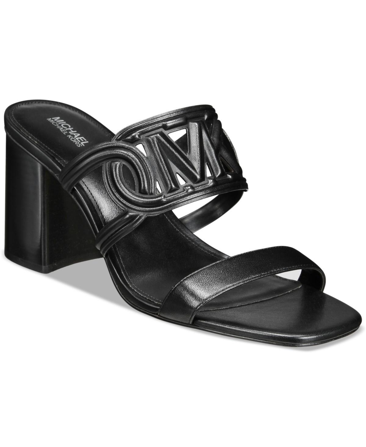 Womens Alma 85MM Leather Sandals Product Image