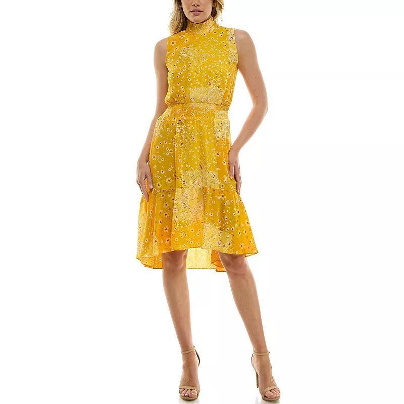 Womens Nanette Lepore Sleeveless High-Low Dress Product Image