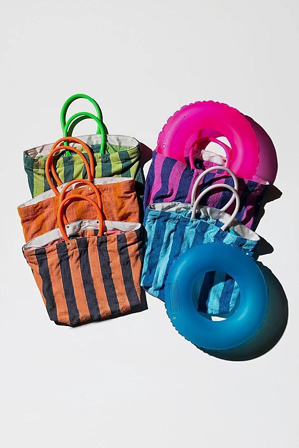 Puebco Recycled Terrycloth Striped Pool Bag Womens at Urban Outfitters Product Image