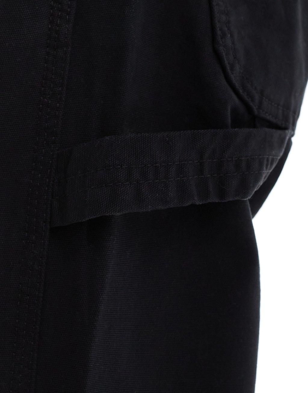 Jack & Jones loose fit carpenter pants in black  Product Image