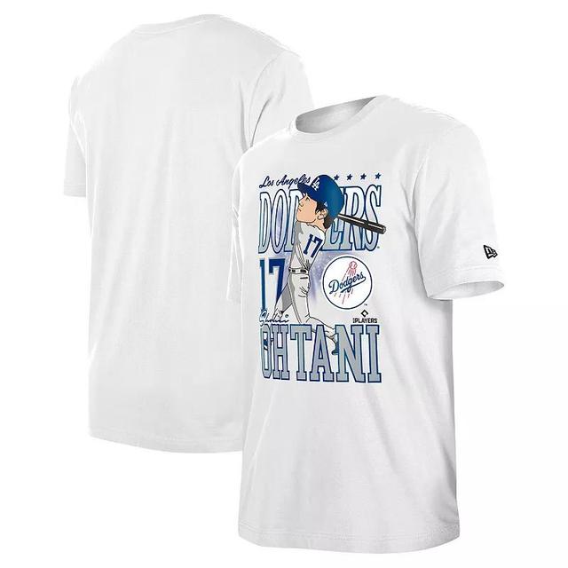 Mens New Era Shohei Ohtani Los Angeles Dodgers Caricature T-Shirt Product Image