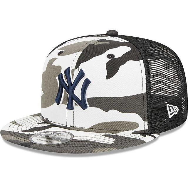 Mens New Era Camo New York Yankees Urban Camo Trucker 9FIFTY Snapback Hat Product Image