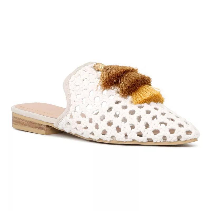 Rag & Co Miriam Womens Woven Mules Product Image