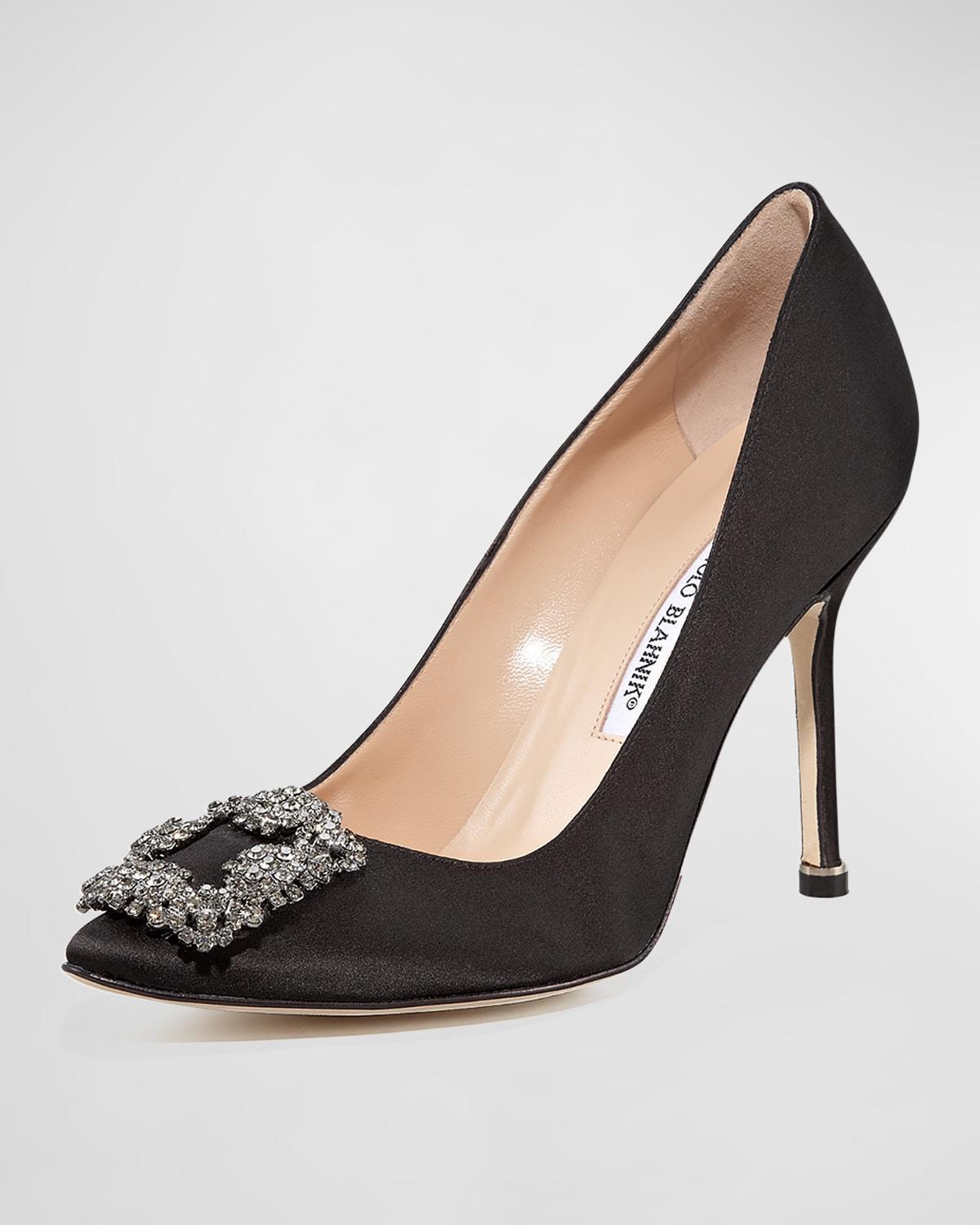 Womens Hangisi 105MM Embellished Satin Pumps Product Image