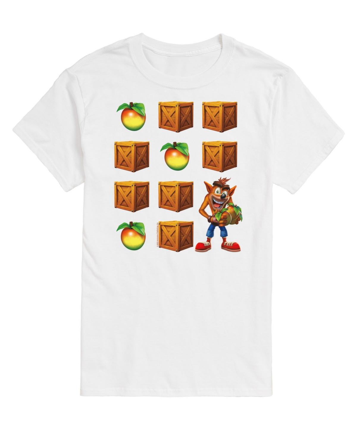 Mens Crash Bandicoot Crate Grid Tee Product Image