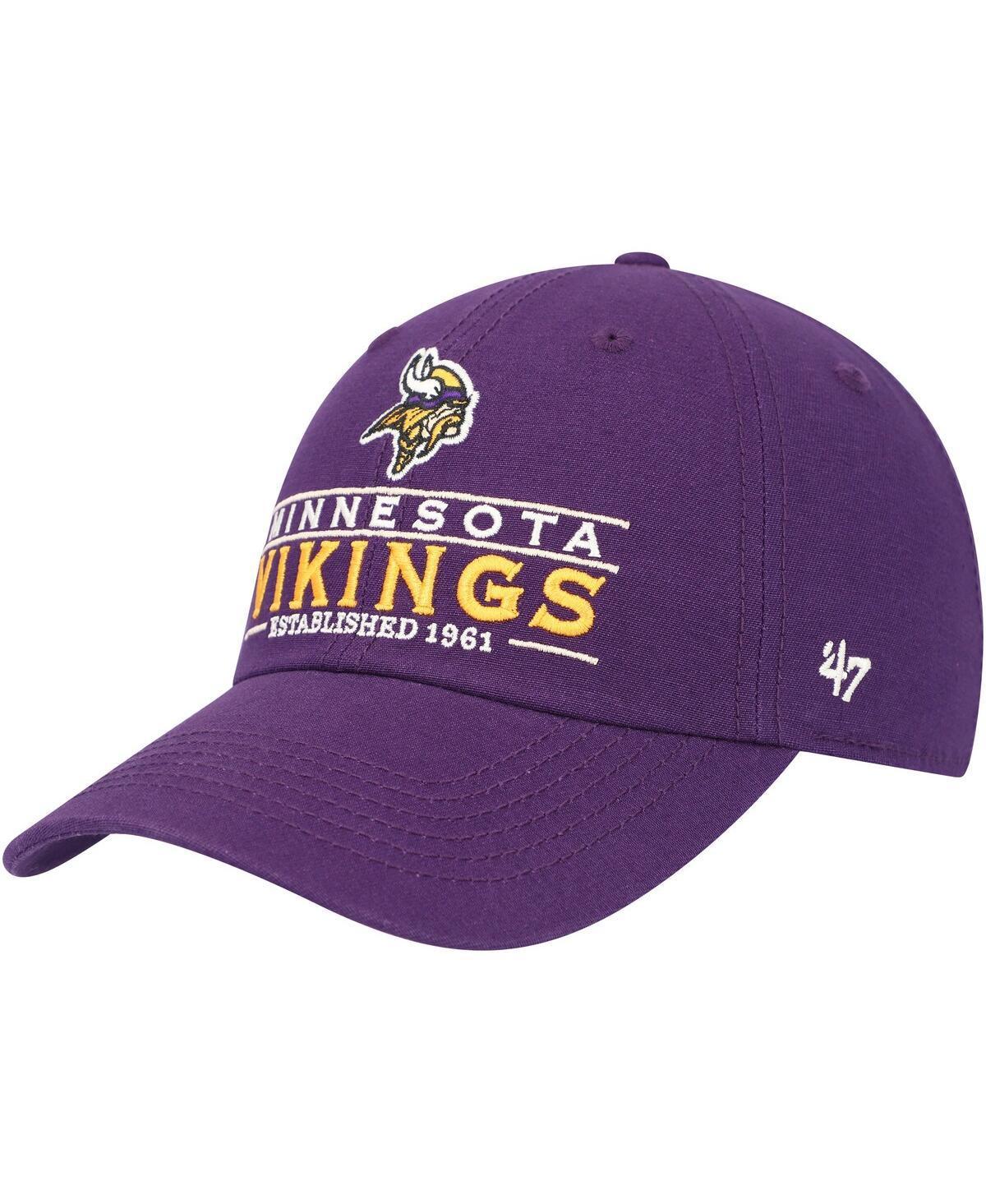 Mens 47 Minnesota Vikings Vernon Clean Up Adjustable Hat Product Image