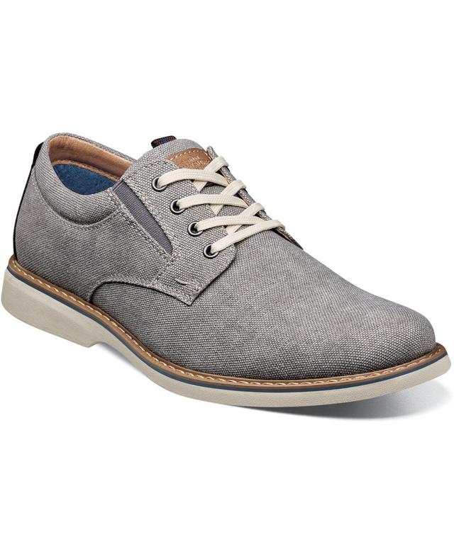 Nunn Bush Mens Otto Canvas Plain Toe Oxford Shoes Product Image