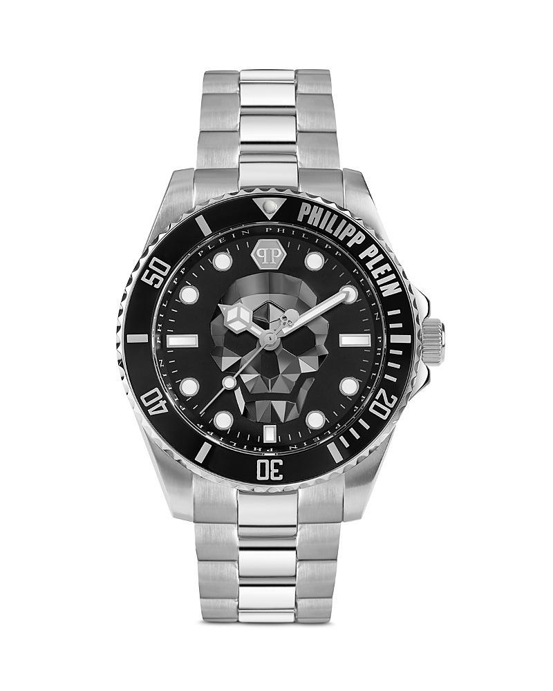 Philipp Plein Mens The $kull Two Tone Stainless Steel Bracelet Watch 44mm - Two Tone Product Image