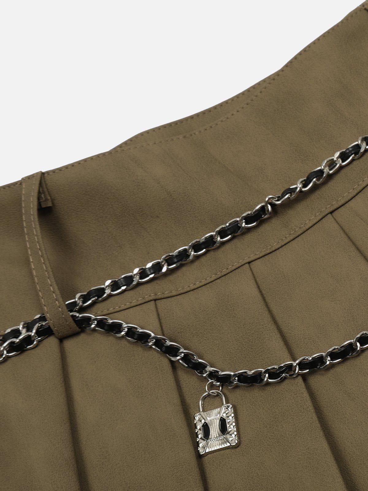 Aelfric Eden Chain Wrinkle Skirt Female Product Image