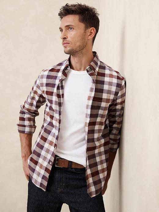 Slim Softwash Cotton Shirt Product Image