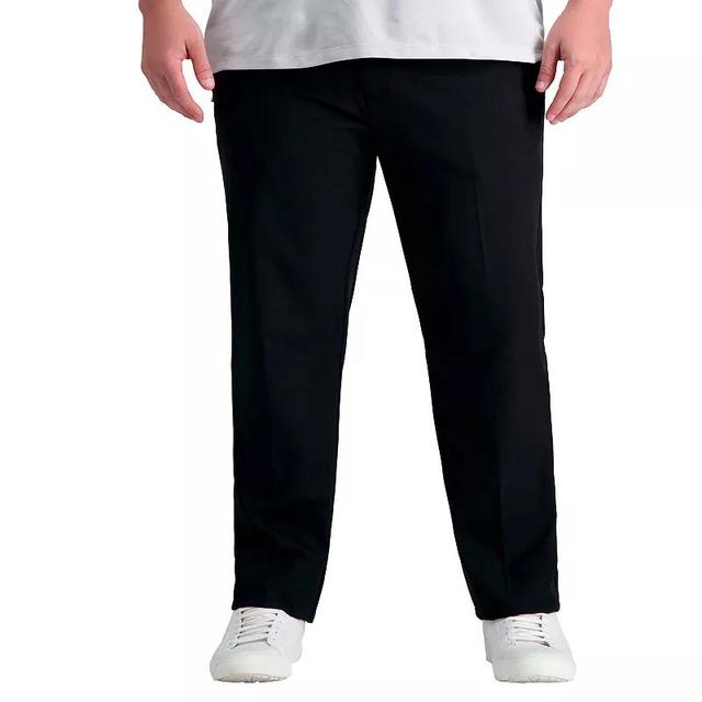 Big & Tall Haggar Cool Right Performance Flex Pants, Mens Product Image