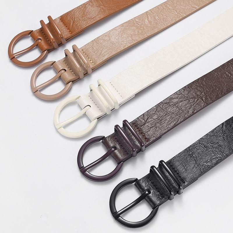 Faux Leather Belt Product Image