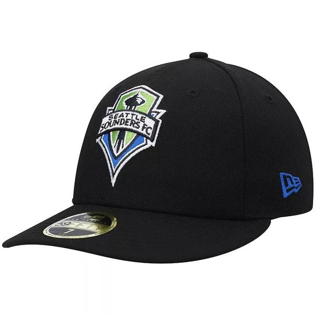 Mens New Era Seattle Sounders FC Primary Logo Low Profile 59FIFTY Fitted Hat Product Image