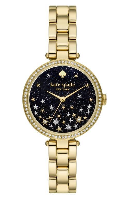 kate spade new york holland mother of pearl leather strap watch, 34mm Product Image