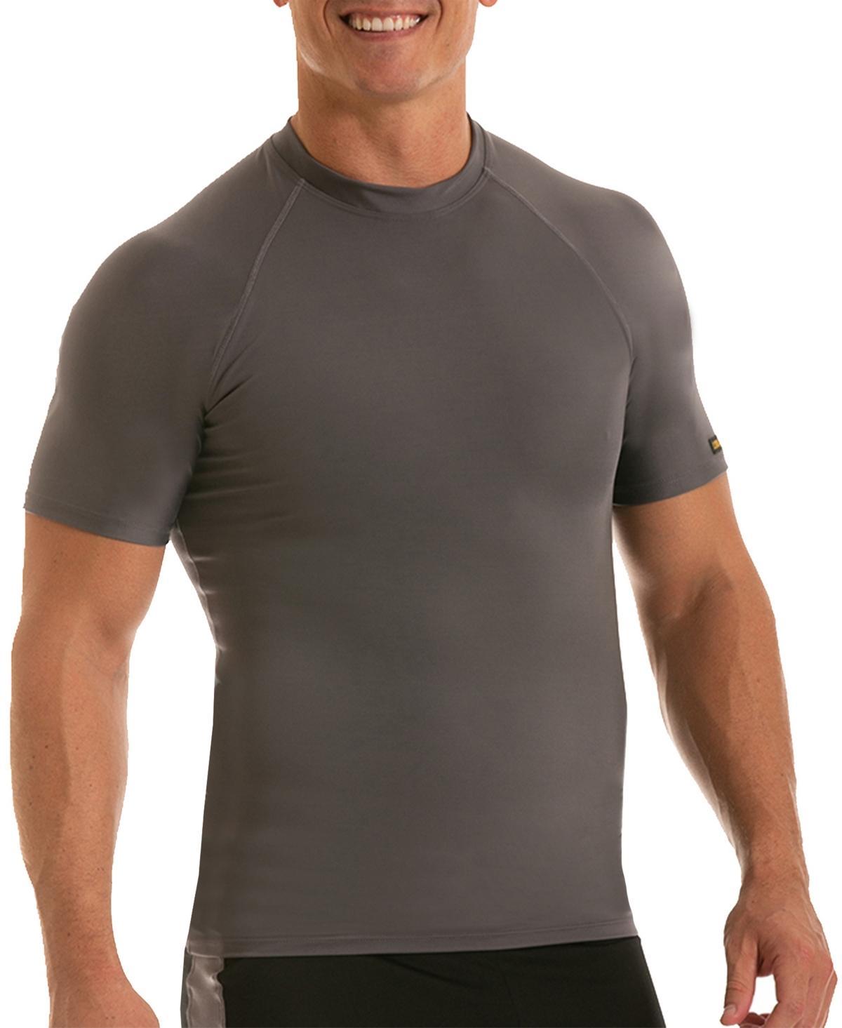 Instaslim Mens Activewear Raglan Short Sleeve Crewneck T-shirt Product Image