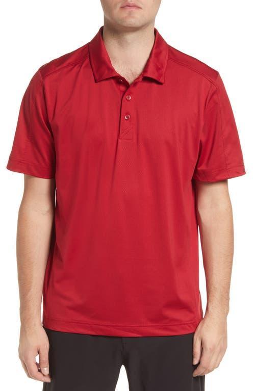 Cutter & Buck Mens Prospect Textured Stretch Polo Shirt Product Image