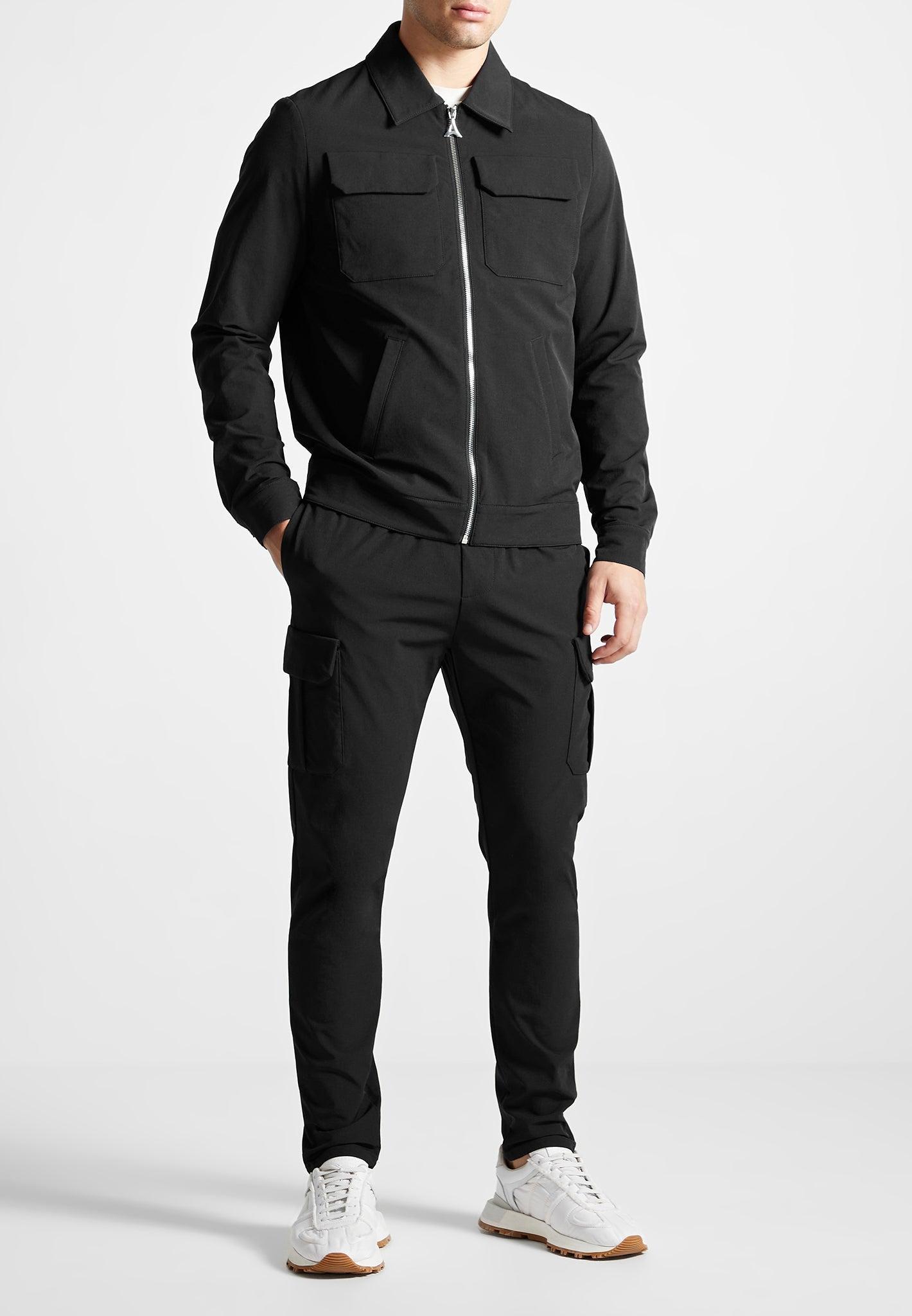 Technical Cargo Pants - Black / Black / MAN1964-01 Product Image