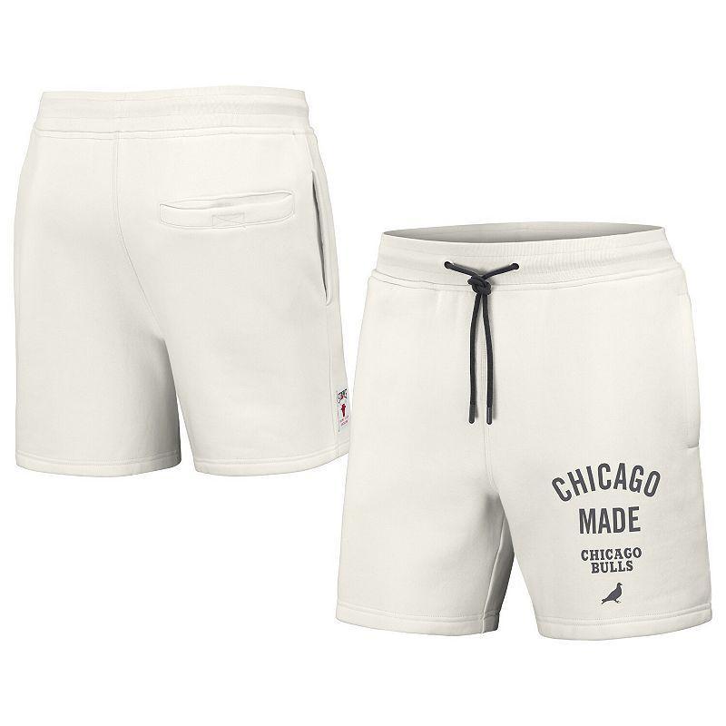 Mens NBA x Staple Cream LA Clippers Heavyweight Fleece Shorts Product Image