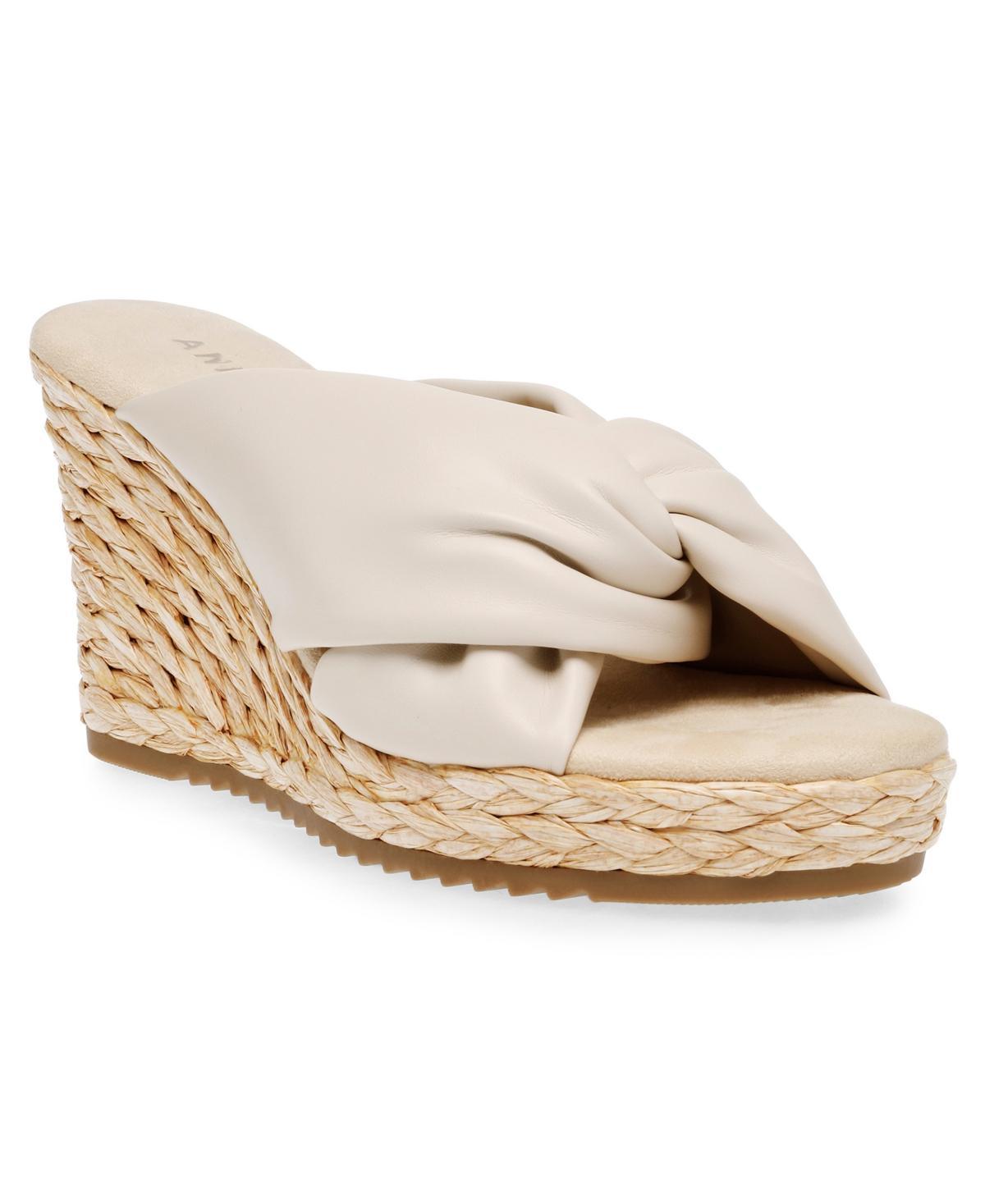 Anne Klein Womens Weslie Espadrille Wedge Sandals Product Image