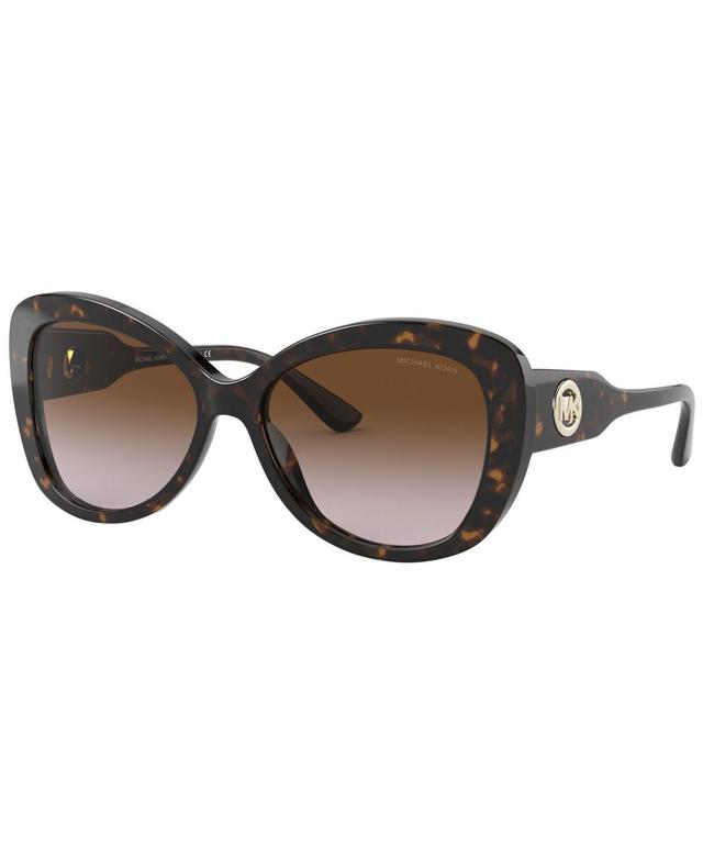 Michael Kors Sunglasses, MK2120 Positano - Dark Tort Product Image