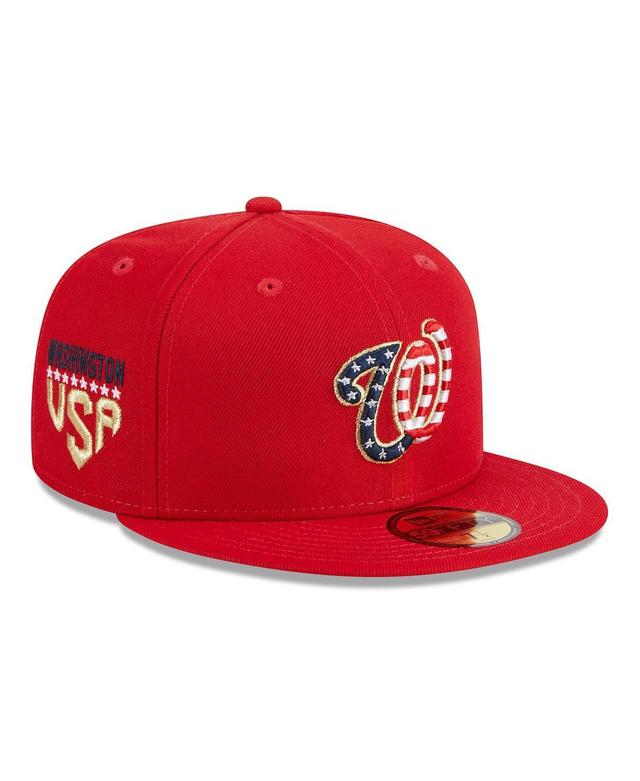 Mens New Era Washington Nationals 2023 Fourth of July 59FIFTY Fitted Hat Product Image