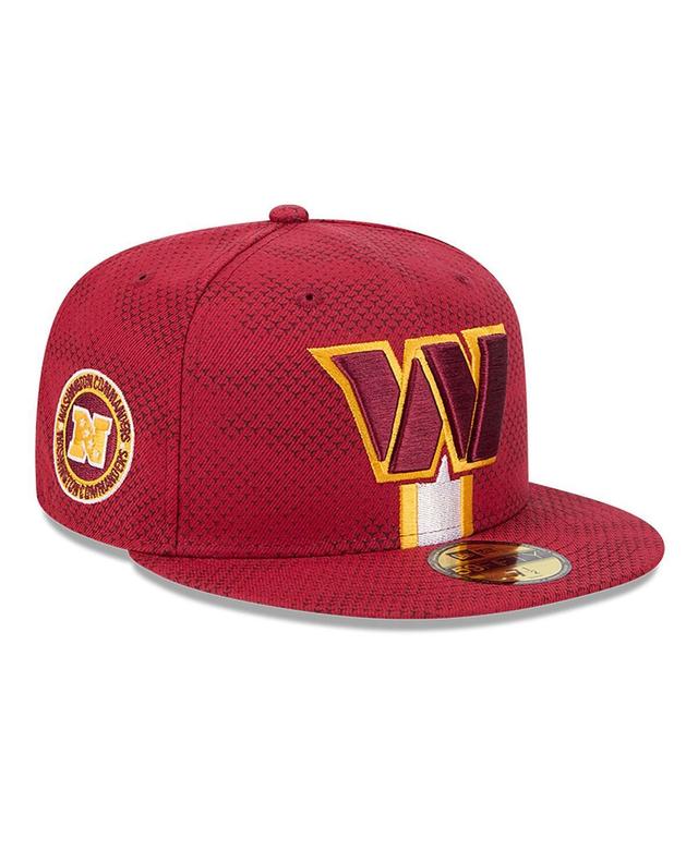 New Era Mens Burgundy Washington Commanders 2024 Sideline 59FIFTY Fitted Hat Product Image