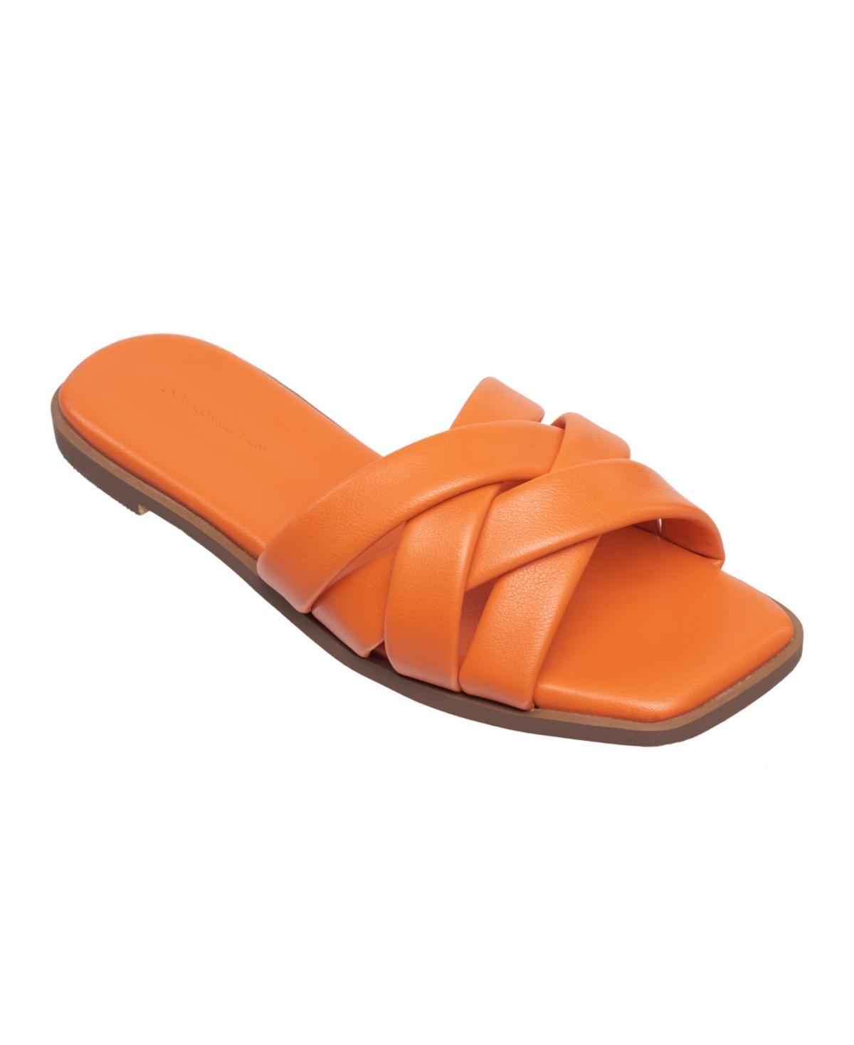 French Connection Womens Shore Flat Strappy Sandals Product Image