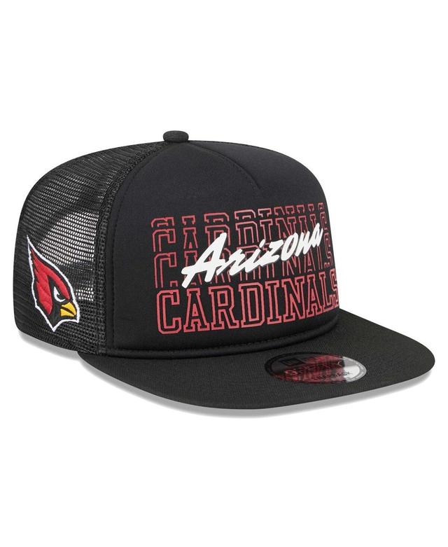 Mens New Era Black Arizona Cardinals Instant Replay 9FIFTY Snapback Hat Product Image