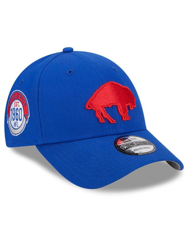 Mens New Era Royal Buffalo Bills 2023 Sideline Historic 9FORTY Adjustable Hat Product Image