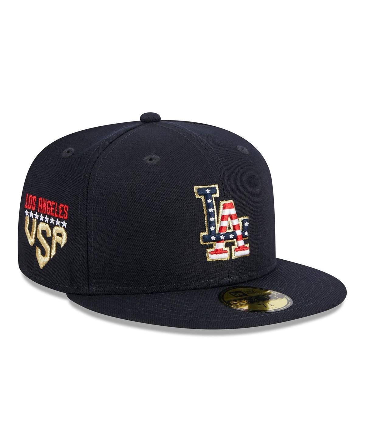 Mens New Era Navy Los Angeles Dodgers 2023 Fourth of July 59FIFTY Fitted Hat Product Image