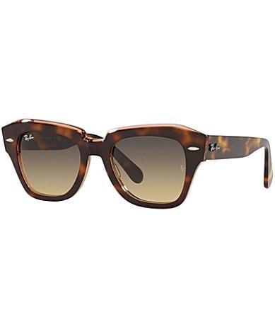 Ray-Ban RB2186 State Street Square Lens Acetate Frame Sunglasses Product Image