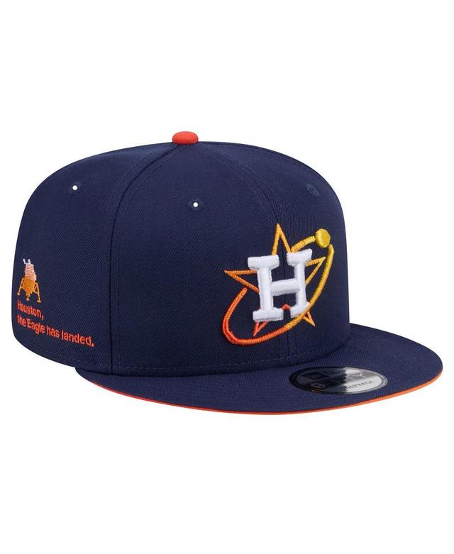 Mens New Era Houston Astros City Connect 9FIFTY Snapback Hat, Blue Product Image