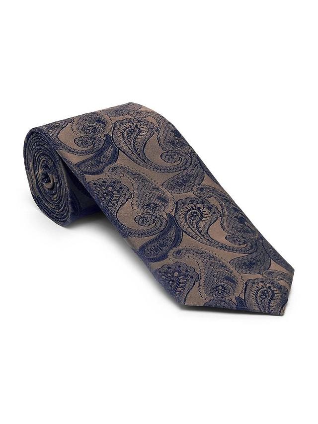 Mens Paisley Silk Tie Product Image