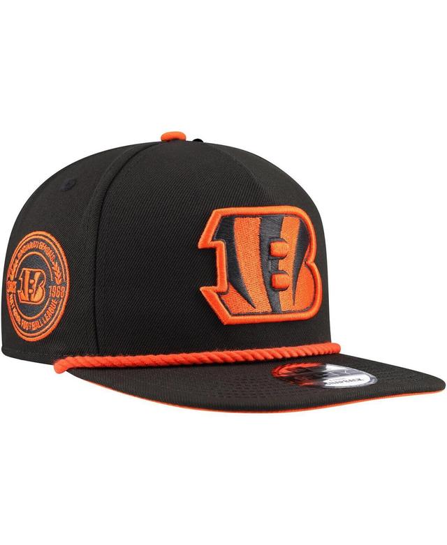 Mens New Era Cincinnati Bengals Captain Snapback Hat Product Image