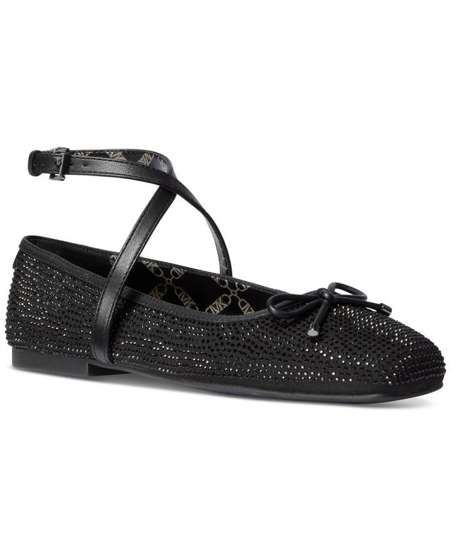 Michael Michael Kors Womens Collette Flex Embellished Ballet Flats Product Image