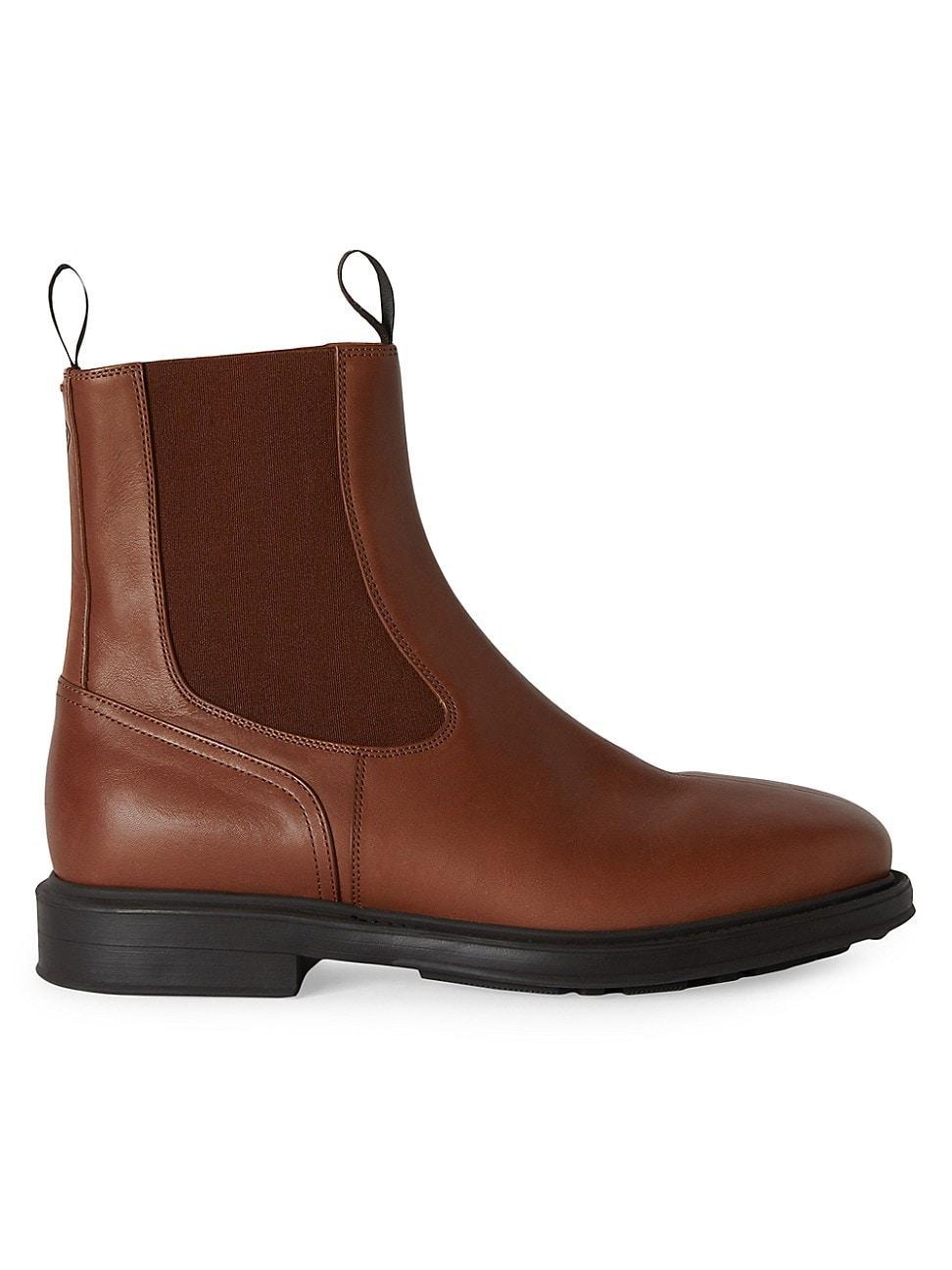 Mens Travis Leather Chelsea Boots Product Image