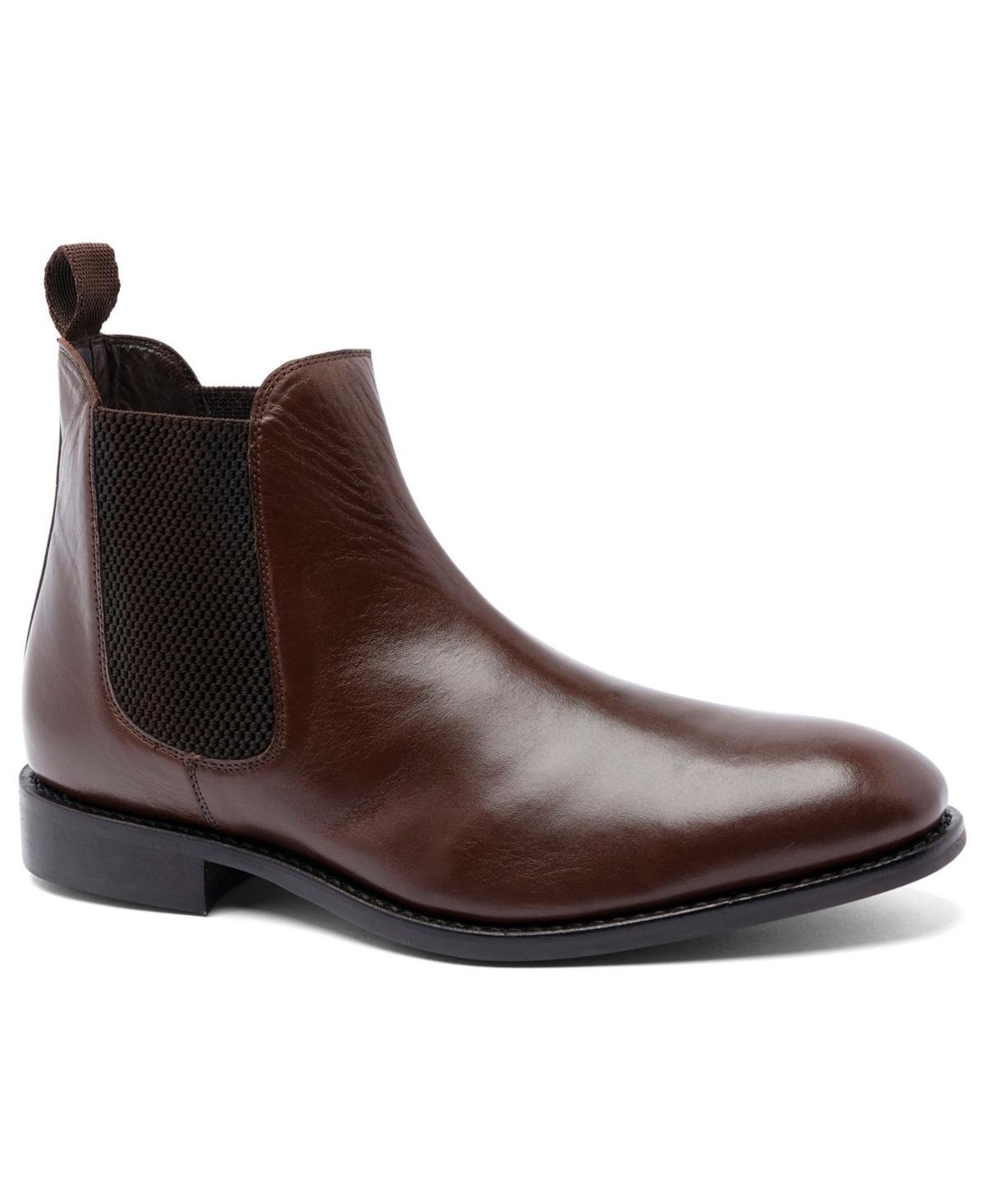 Mens Jefferson Chelsea Leather Pull Up Boots Mens Shoes Product Image